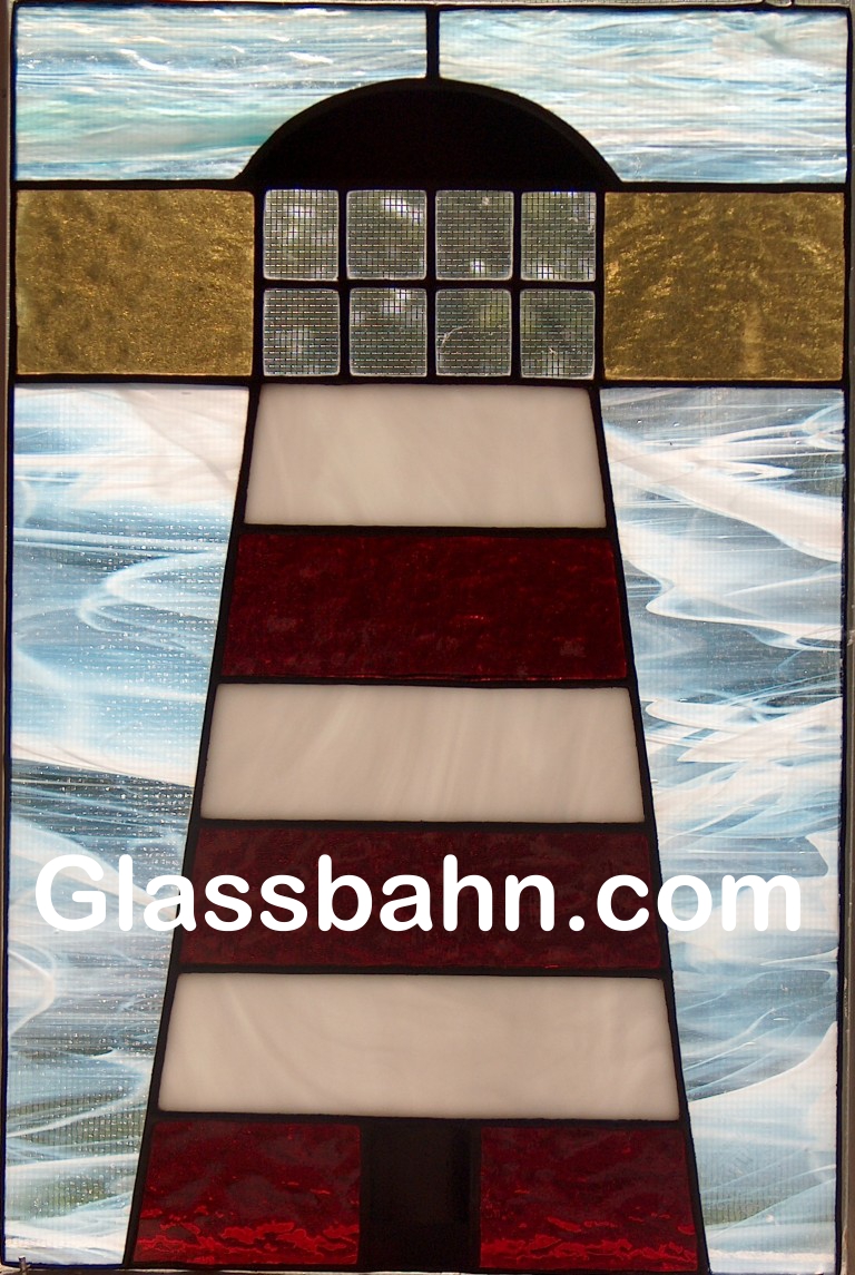 free stained glass lighthouse patterns